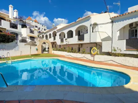 Studio vue mer à Nerja, piscine et balcon : photo 35