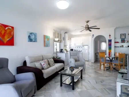 Studio Stella Maris, vue mer directe et piscine à Nerja : photo 8