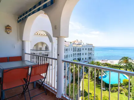 Studio Stella Maris, vue mer directe et piscine à Nerja : photo 21