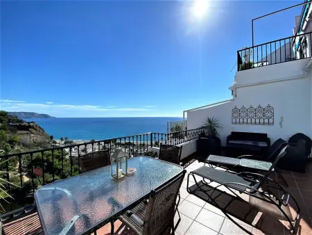 Apt Capistrano Playa, 2 ch, terrasse mer à Nerja : photo 8