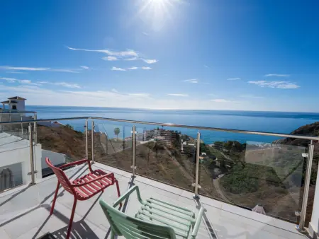 Duplex 3 chambres Nerja, 3 terrasses avec vue mer : photo 22