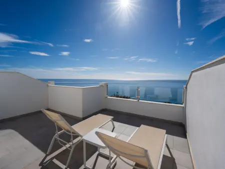 Duplex 3 chambres Nerja, 3 terrasses avec vue mer : photo 33