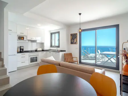 Duplex 3 chambres Nerja, piscine & terrasses vue mer : photo 7