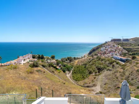 Duplex 3 chambres Nerja, piscine & terrasses vue mer : photo 14