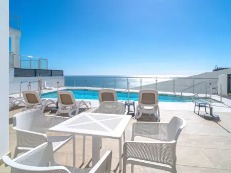 Duplex 3 chambres Nerja avec piscine et vue mer : photo 4