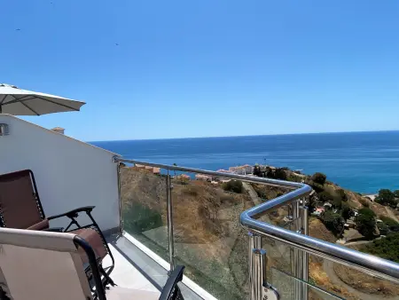 Duplex 3 chambres vue mer à Nerja - 3 terrasses : photo 30