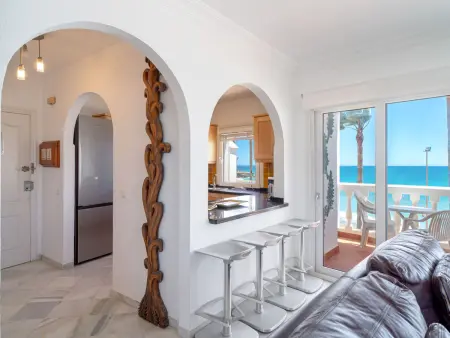 Appartement vue mer, première ligne plage à Nerja : photo 4
