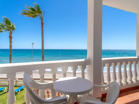 Appartement vue mer, première ligne plage à Nerja : photo 12