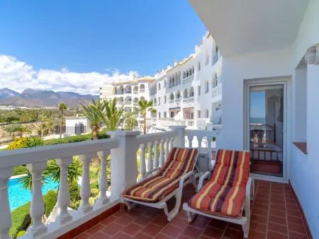 Appartement vue mer, première ligne plage à Nerja : photo 13