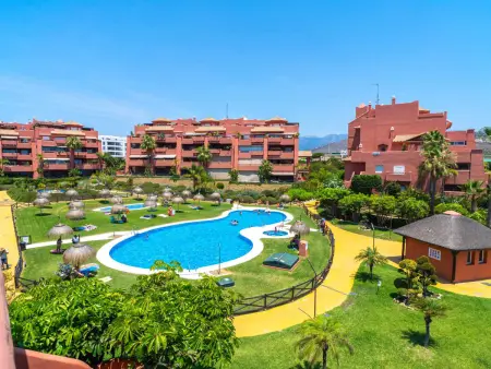 Duplex 3 ch avec jacuzzi privé, première ligne de plage à Torrox : photo 1