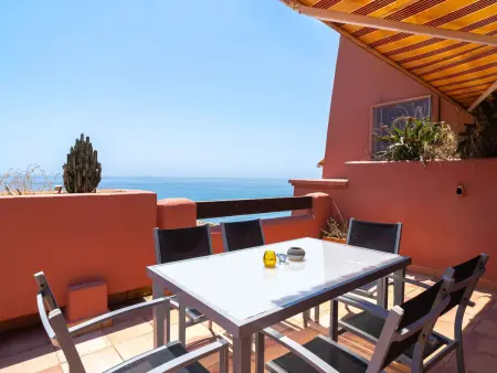 Duplex 3 ch avec jacuzzi privé, première ligne de plage à Torrox : photo 4