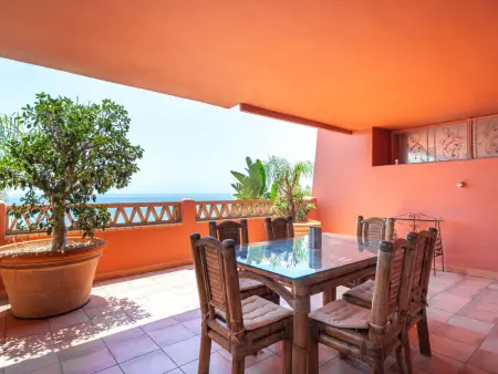 Duplex 3 ch avec jacuzzi privé, première ligne de plage à Torrox : photo 6