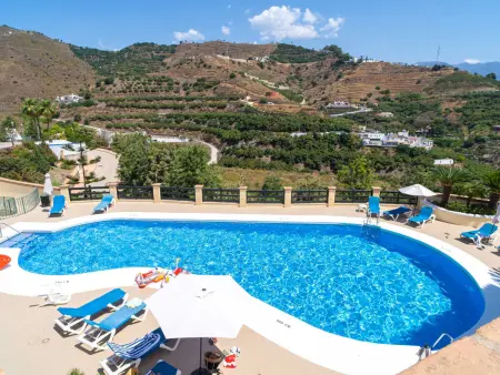 Appartement 3 chambres Torrox, vue mer et piscine : photo 5
