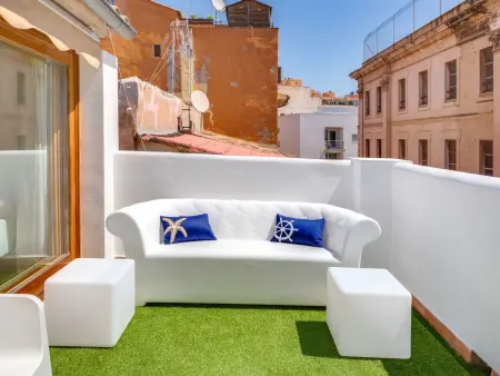 Appartement moderne 1 chambre à Palma, terrasse 10 m² : photo 12