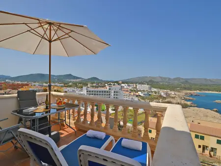 Studio Perleta 50 m² avec terrasse vue mer à Capdepera : photo 4
