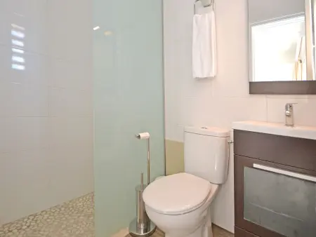 Pinocha : maison 4 chambres, piscine privée à 300m de la plage : photo 23