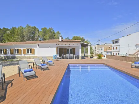 Pinocha : maison 4 chambres, piscine privée à 300m de la plage : photo 28