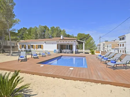 Pinocha : maison 4 chambres, piscine privée à 300m de la plage : photo 29