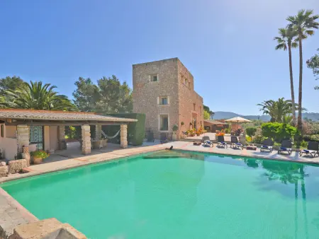 Maison en pierre du 17e siècle, piscine 10x10m, Alcúdia : photo 2