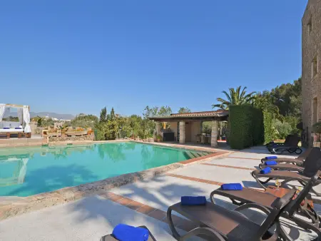 Maison en pierre du 17e siècle, piscine 10x10m, Alcúdia : photo 7