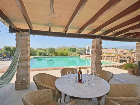Maison en pierre du 17e siècle, piscine 10x10m, Alcúdia : photo 9