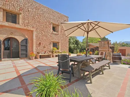 Maison en pierre du 17e siècle, piscine 10x10m, Alcúdia : photo 11