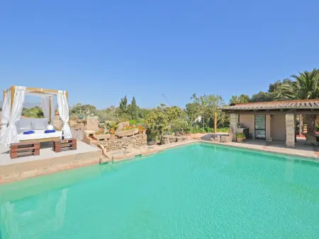 Maison en pierre du 17e siècle, piscine 10x10m, Alcúdia : photo 42