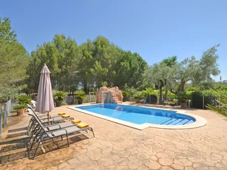 Alba, maison majorquine 3 chambres avec piscine à Llubí : photo 4