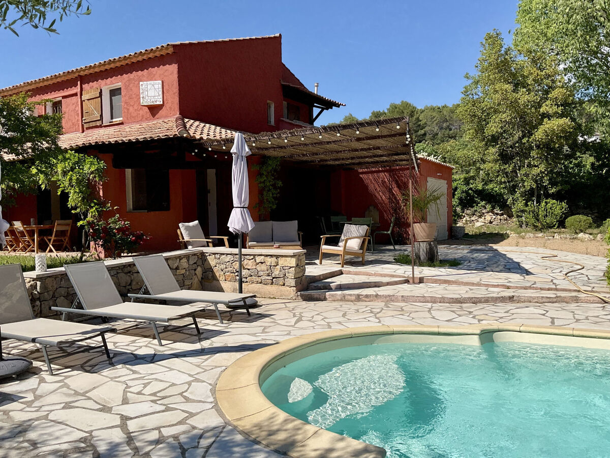 Les Valérianes, maison 8 pers. piscine privée à Carces - Photo 2