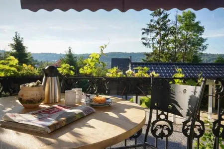 Villa Cafe Moulin avec piscine chauffée à Barvaux : photo 9