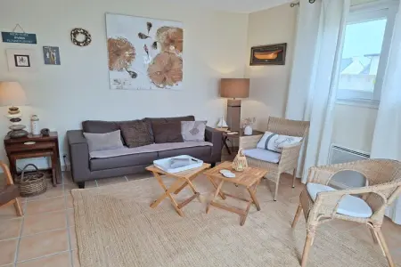 Maison vue baie de Goulven, 5 pers., terrasse 45 m² : photo 2
