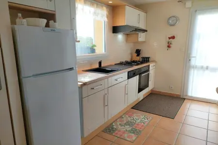 Maison vue baie de Goulven, 5 pers., terrasse 45 m² : photo 4