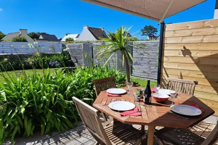 Maison vue baie de Goulven, 5 pers., terrasse 45 m² : photo 7