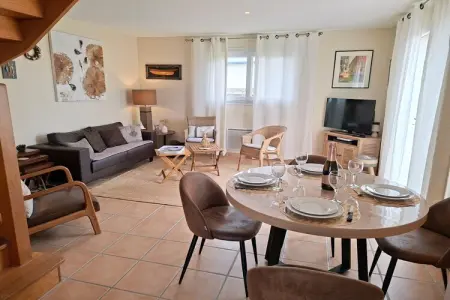 Maison vue baie de Goulven, 5 pers., terrasse 45 m² : photo 8