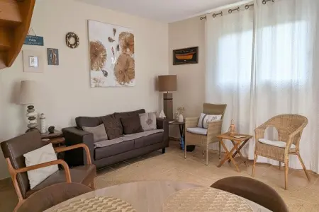 Maison vue baie de Goulven, 5 pers., terrasse 45 m² : photo 12