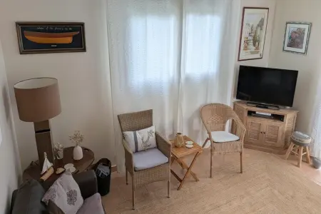Maison vue baie de Goulven, 5 pers., terrasse 45 m² : photo 14