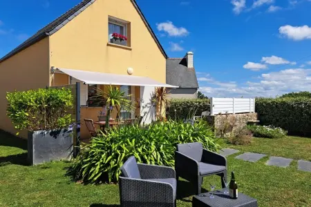 Maison vue baie de Goulven, 5 pers., terrasse 45 m² : photo 24