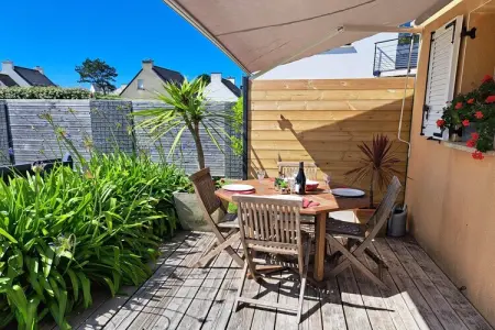 Maison vue baie de Goulven, 5 pers., terrasse 45 m² : photo 25