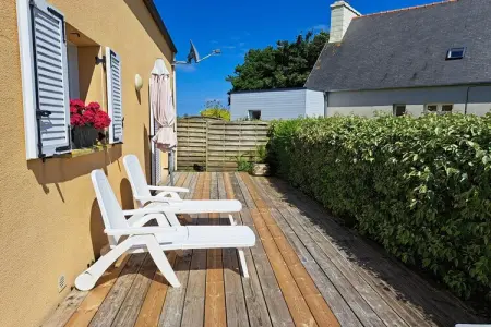 Maison vue baie de Goulven, 5 pers., terrasse 45 m² : photo 26