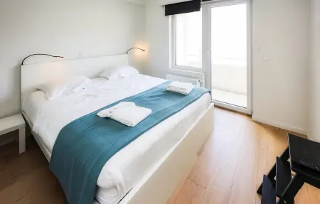 Appartement vue mer avec balcon à 60 m de la plage, Ostende : photo 9
