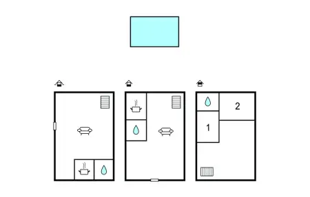 Maison 5 pers. piscine partagée à Monterosi : photo 29