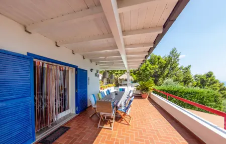 Maison 4 chambres avec piscine et vue mer à Sperlonga : photo 17