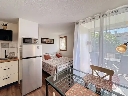 Studio 28 m² avec balcon et vue jardin - Lamalou-les-Bains : photo 1