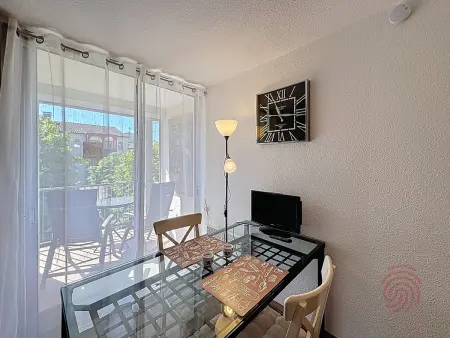Studio 28 m² avec balcon et vue jardin - Lamalou-les-Bains : photo 7