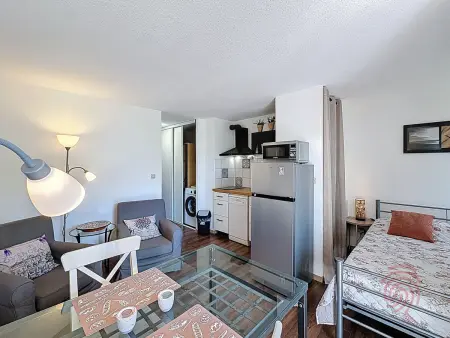 Studio 28 m² avec balcon et vue jardin - Lamalou-les-Bains : photo 10