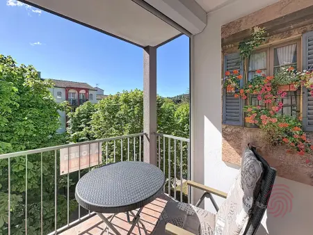 Studio 28 m² avec balcon et vue jardin - Lamalou-les-Bains : photo 16