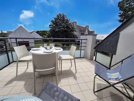 Appartement 3 pièces Carnac, terrasse vue Marais : photo 26