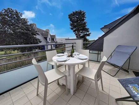 Appartement 3 pièces Carnac, terrasse vue Marais : photo 29