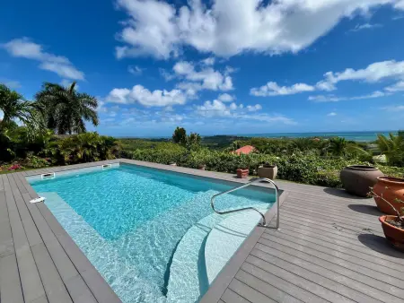 Villa créole Le Vauclin : vue mer, piscine privée, 7 pers. - Photo 1
