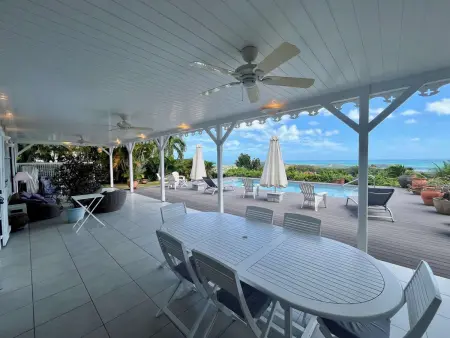 Villa créole Le Vauclin : vue mer, piscine privée, 7 pers. - Photo 2